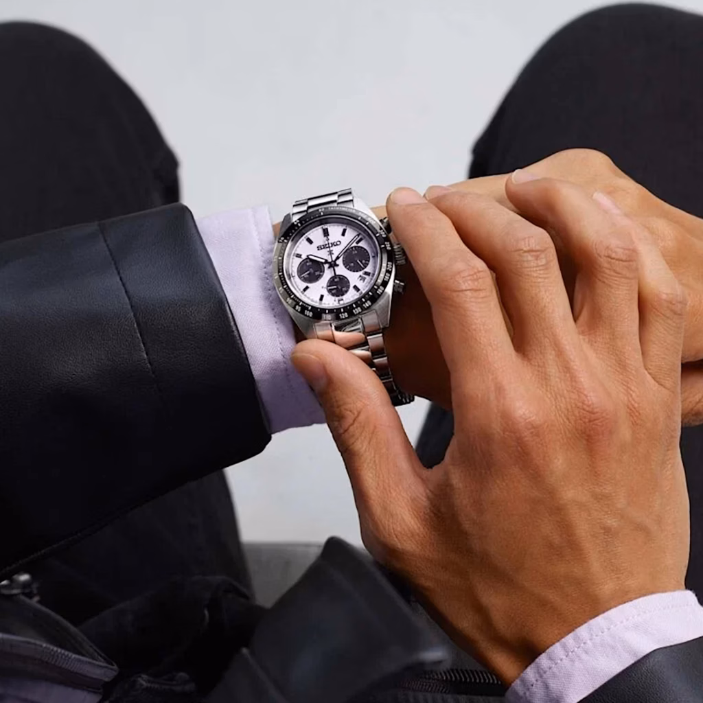 SEIKO 精工 PROSPEX SSC955P1 SPEEDTIMER 江戶紫 2025世界田徑錦標賽限量款 太陽能計時腕錶 V192-0AP0P