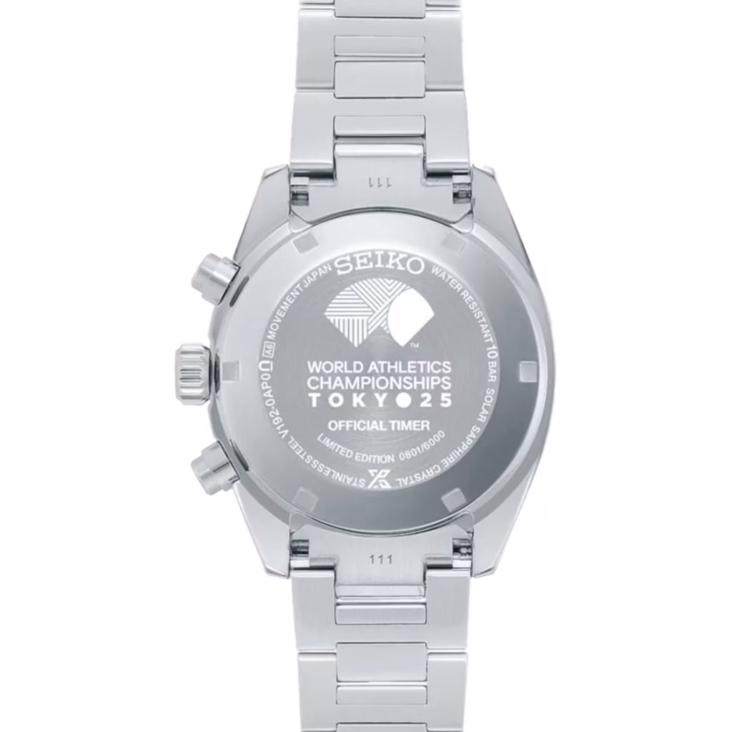 SEIKO 精工 PROSPEX SSC955P1 SPEEDTIMER 江戶紫 2025世界田徑錦標賽限量款 太陽能計時腕錶 V192-0AP0P