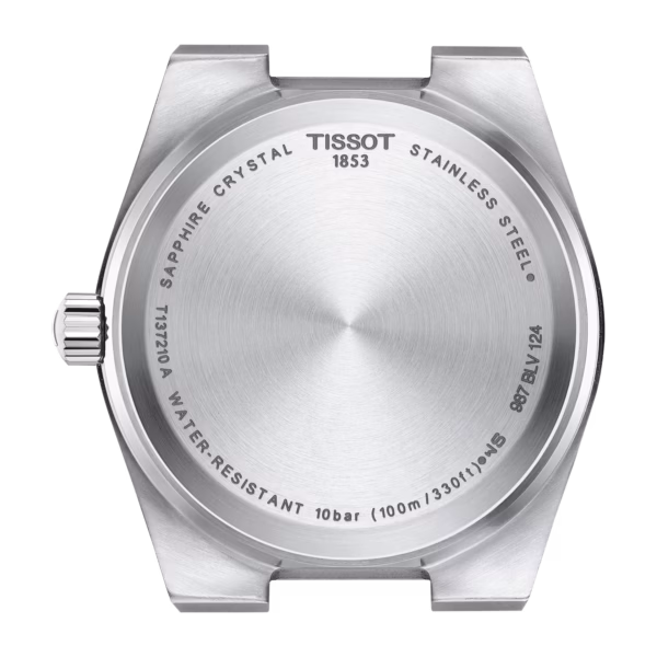 TISSOT 天梭 PRX 35mm 經典紅 70年代復刻石英女錶 T137.210.11.421.00：圖片 3