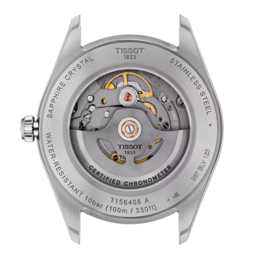 TISSOT 天梭 Ballade Powermatic 80 COSC 39mm 寶環系列 經典銀 T156.408.11.033.00