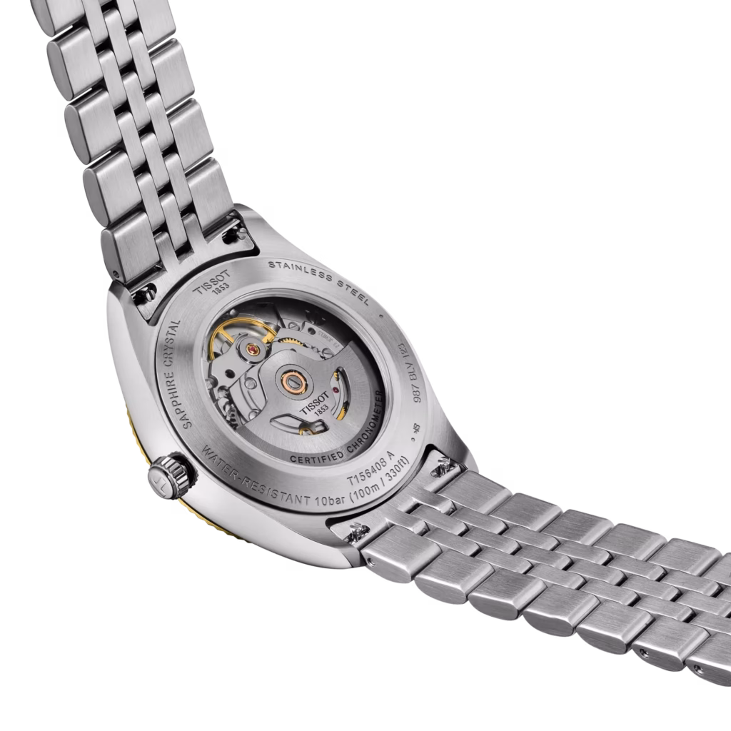 TISSOT 天梭 Ballade Powermatic 80 COSC 39mm 寶環系列 金色 T156.408.22.033.00