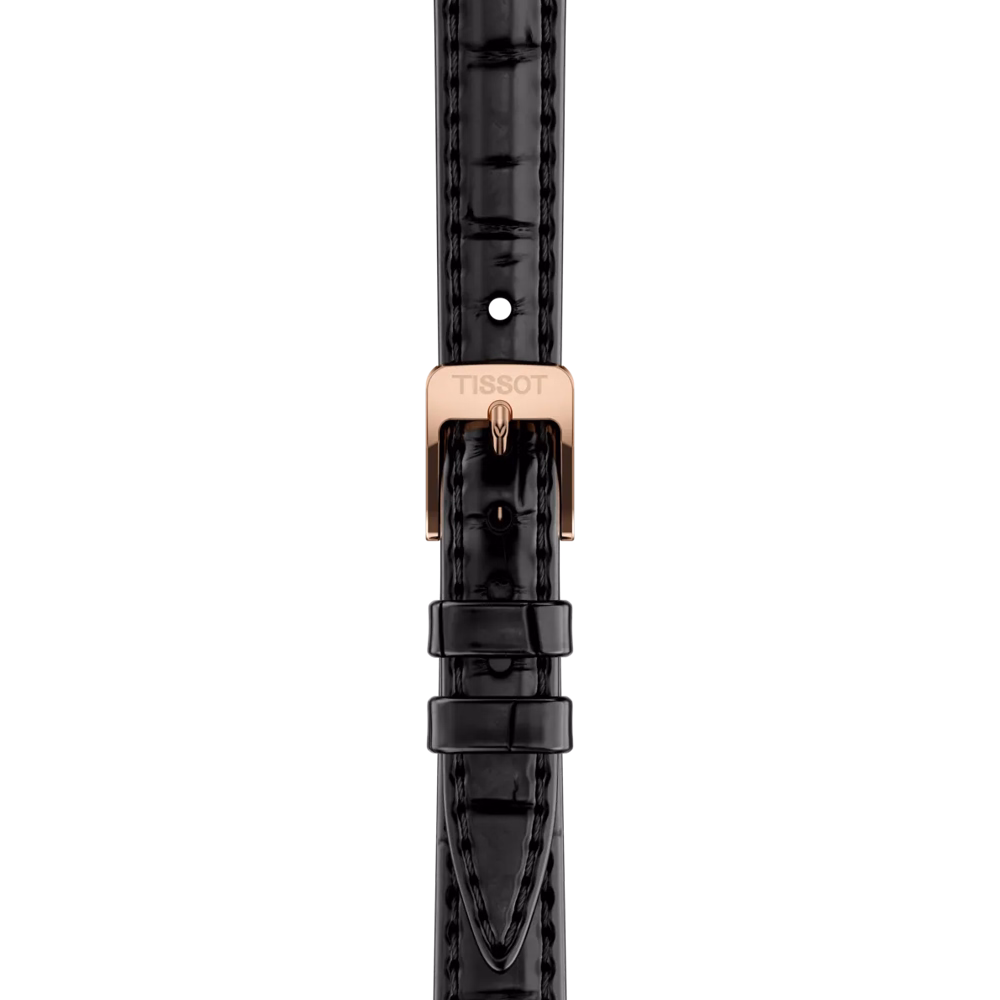 TISSOT 天梭 SRV 30mm 玫瑰金 珍珠母貝 方形女裝腕錶 T160.110.36.113.00