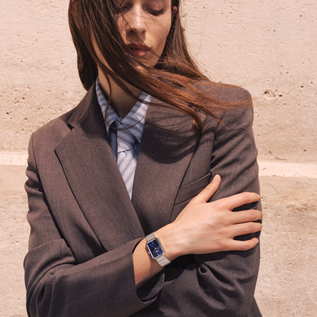 TISSOT 天梭 SRV 30mm 經典藍 方形女裝腕錶 T160.110.11.043.00