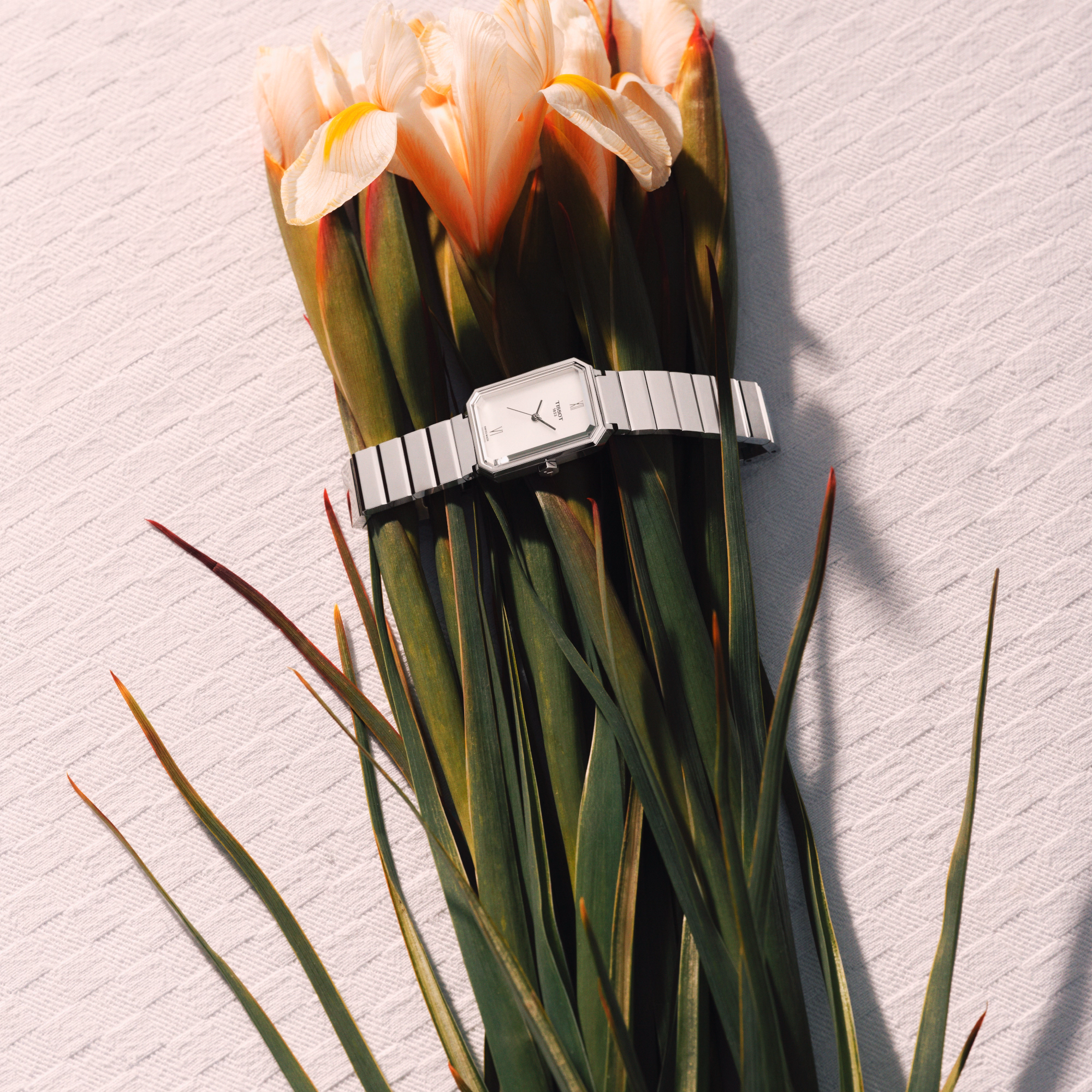 TISSOT 天梭 SRV 30mm 經典銀 方形女裝腕錶 T160.110.11.033.00