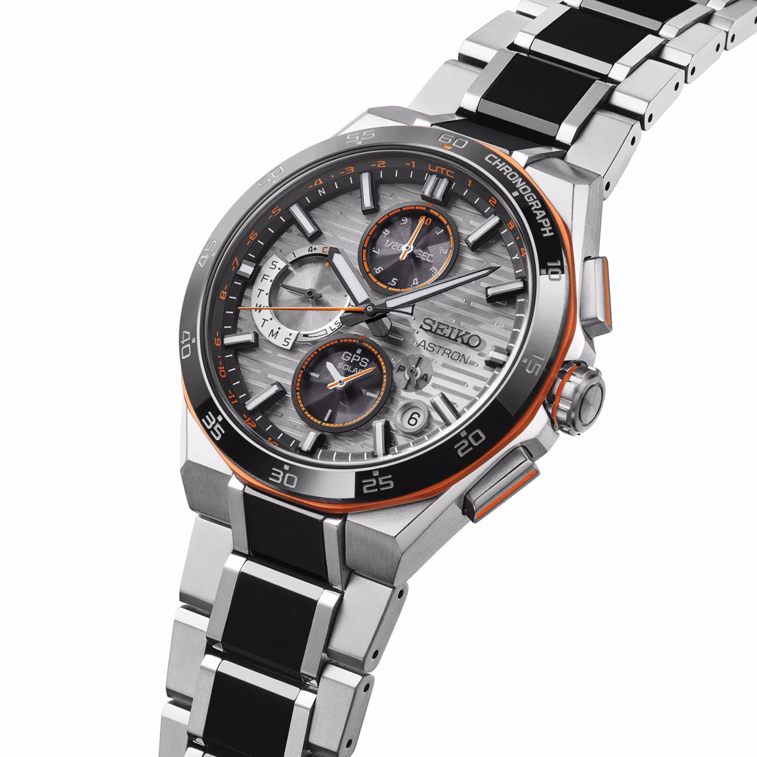 SEIKO 精工 ASTRON SSH183J1 Nexter 2025 Limited Edition 橙黑運動款 GPS太陽能計時碼錶 5X83-0AS0N