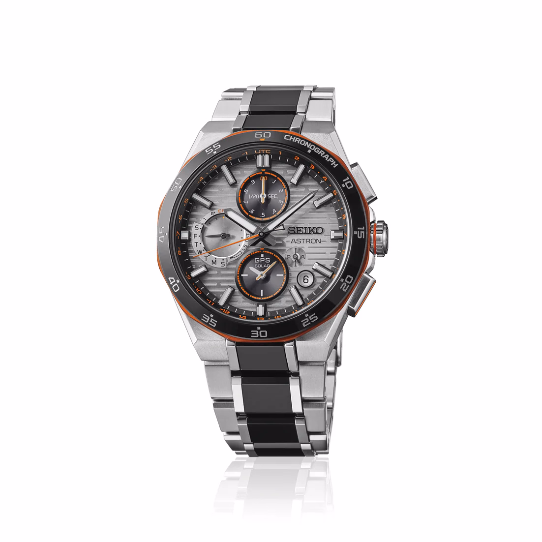 SEIKO 精工 ASTRON SSH183J1 Nexter 2025 Limited Edition 橙黑運動款 GPS太陽能計時碼錶 5X83-0AS0N