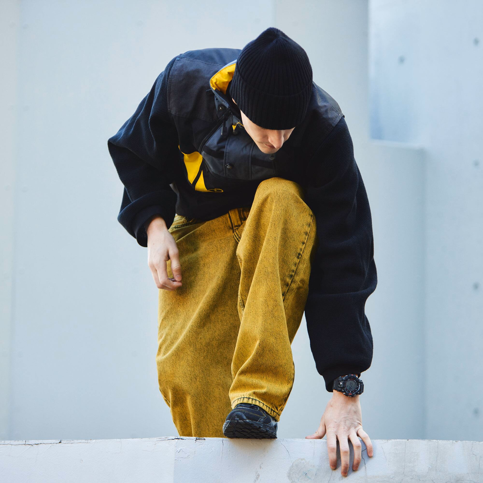 CASIO 卡西歐 G-SHOCK GW-9500-1 MUDMAN系列 野地紅 電波太陽能數位錶