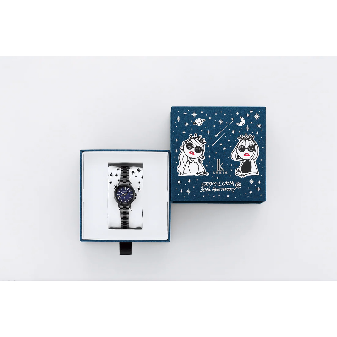SEIKO 精工 LUKIA SSVW241J 30週年紀念 ELAIZA IKEDA × DAICHI MIURA 星夜限量款 1B32-0BG0B