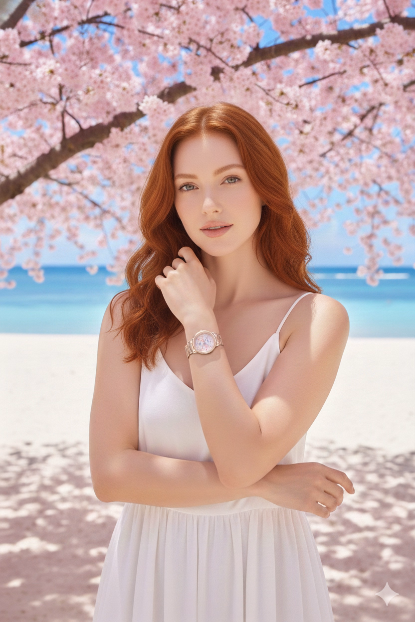 CITIZEN 星辰 xC 30週年 田馥甄配戴 花曜日台灣限定款 鈦金屬電波女錶 CB1135-52N