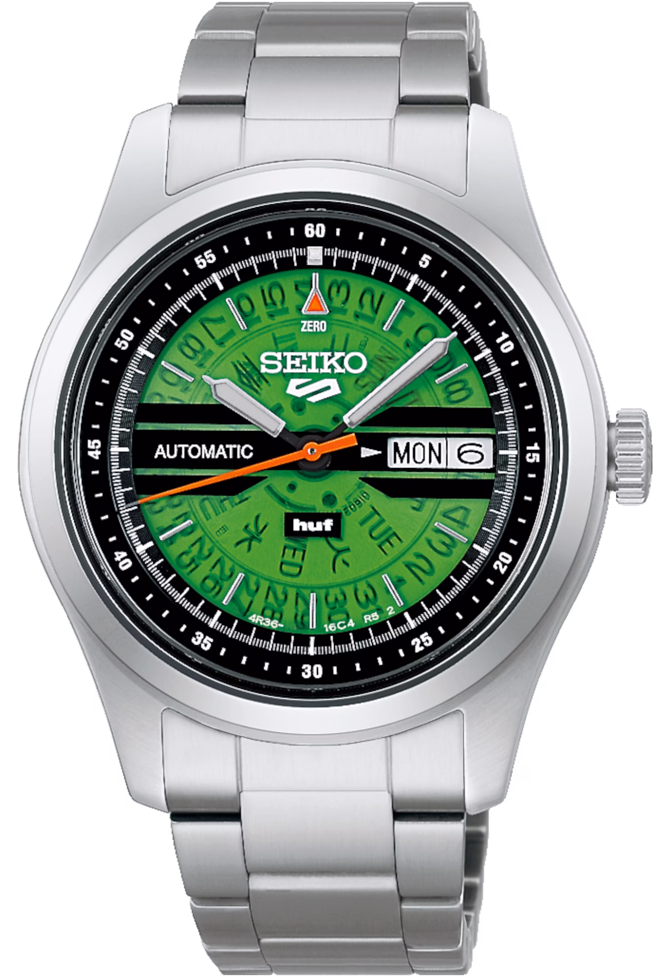 SEIKO 精工 5 Sports SRPM09K1 Time Sonar HUF Limited Edition 限量聯名款 4R36-18C0G