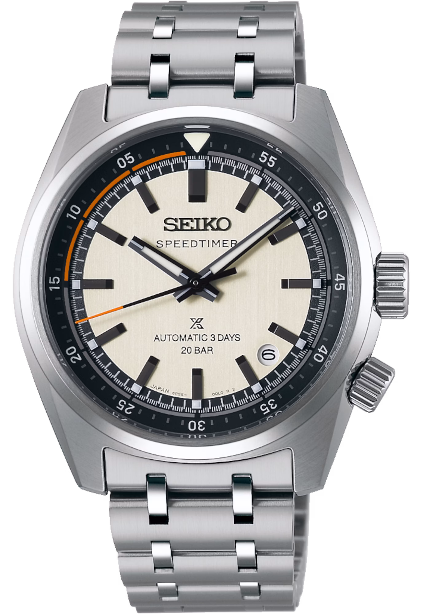 SEIKO 精工 PROSPEX SPB513J1 SPEEDTIMER 三日鍊 潛水機械腕錶 6R55-00L0S