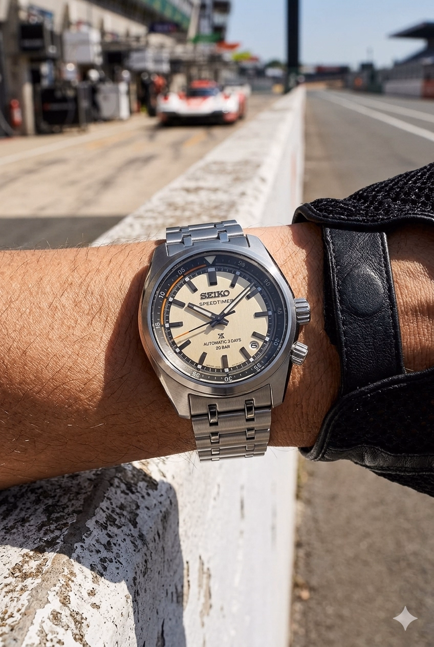 SEIKO 精工 PROSPEX SPB513J1 SPEEDTIMER 三日鍊 潛水機械腕錶 6R55-00L0S