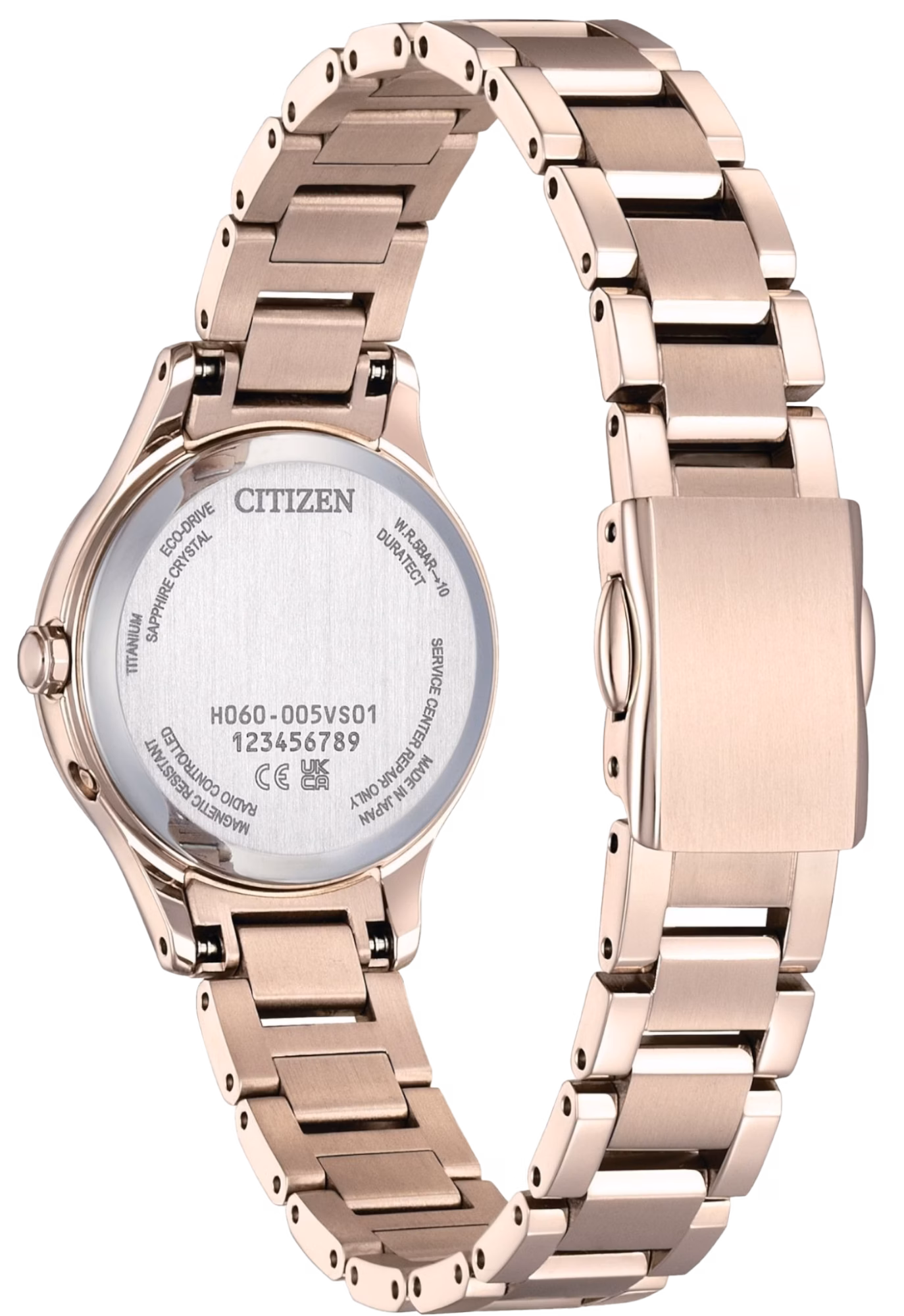 CITIZEN 星辰 xC hikari collection 光系列 限定 粉色山茶花 光動能電波女錶 ES9498-69N