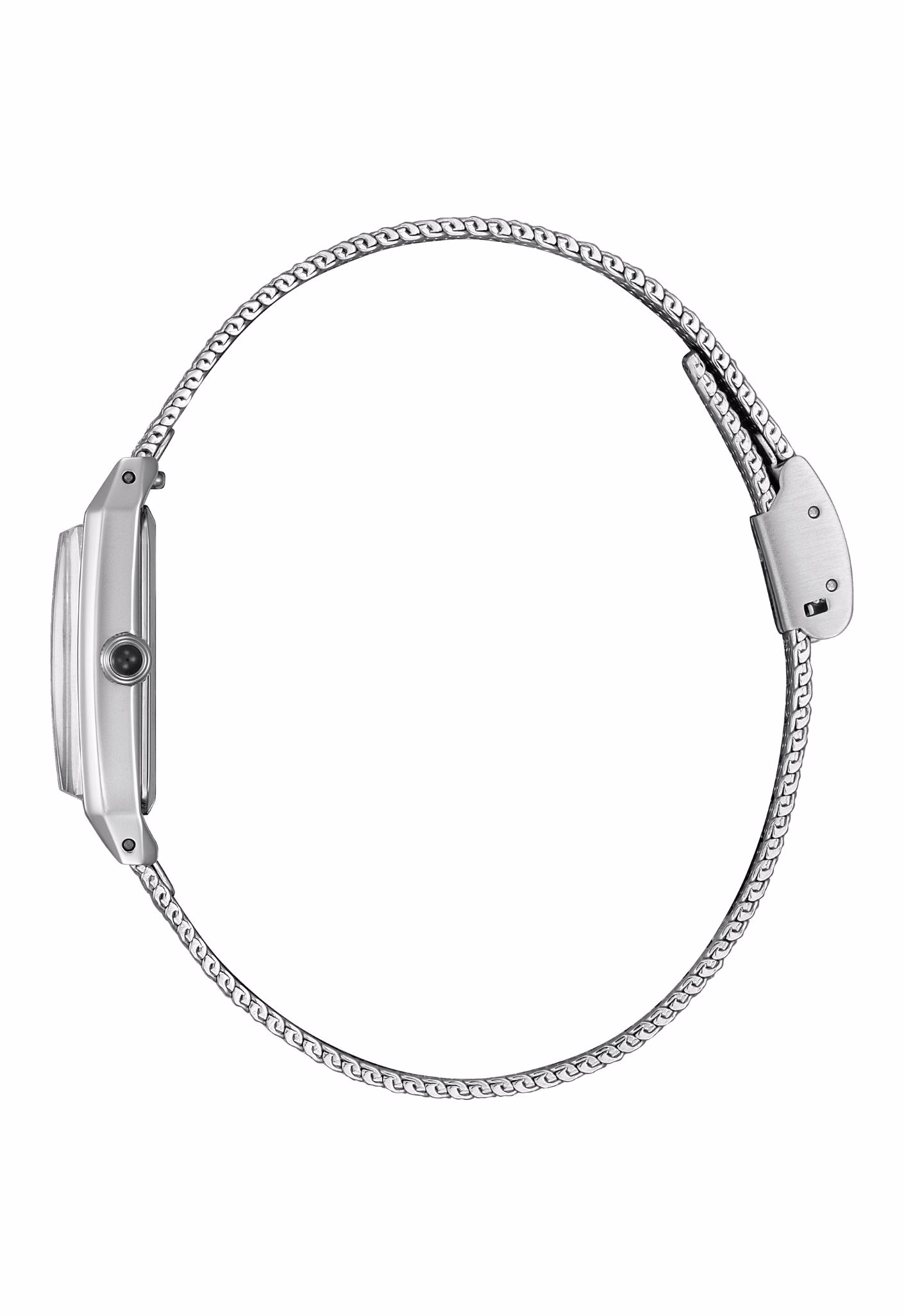 CITIZEN 星辰 LADY'S 限量方形復古 光動能女錶 EG7040-74D：圖片 3