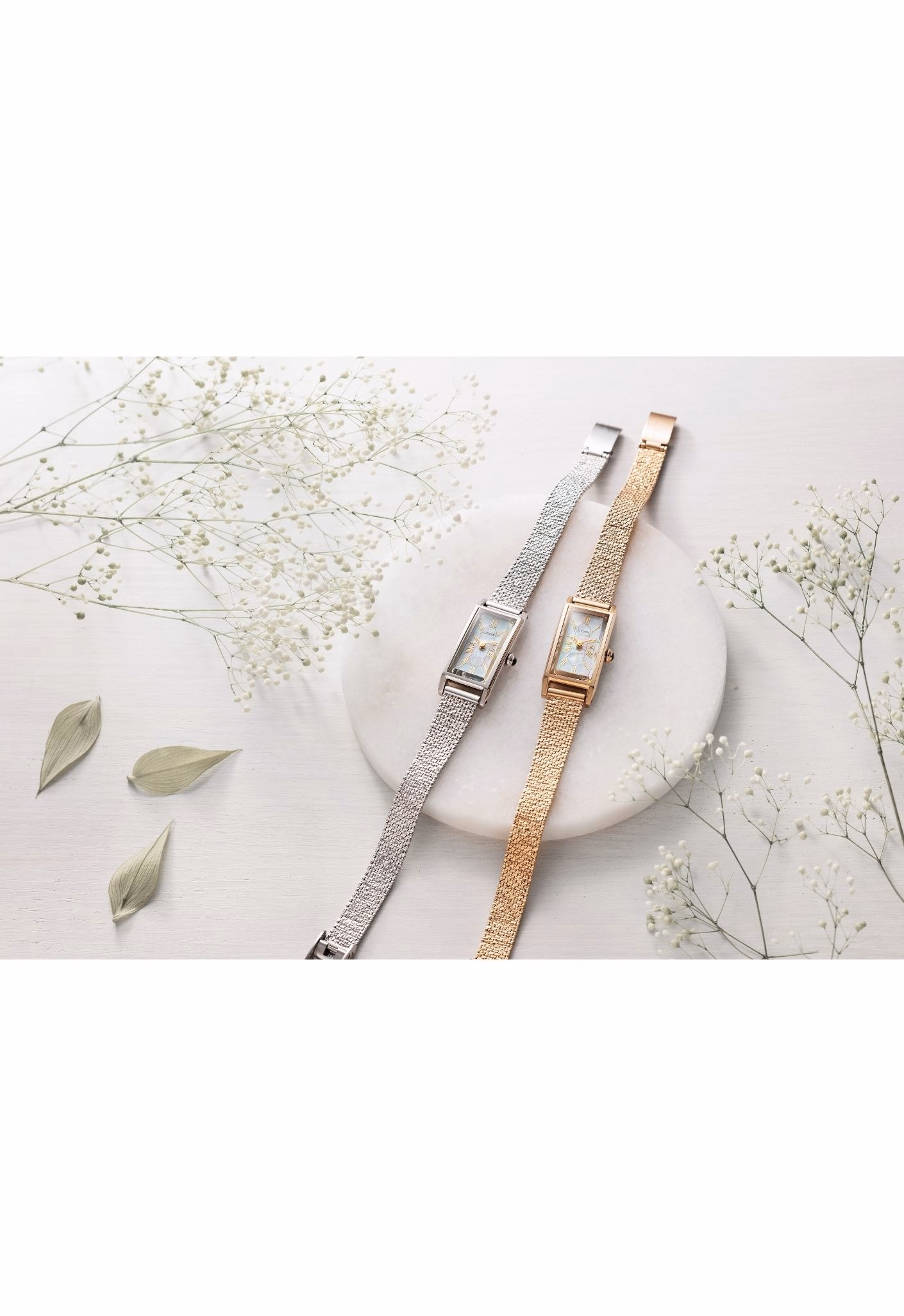 Citizen 星辰錶 XC 辰錶 限量方形復古光動能女錶(附贈皮錶帶一條) EG7043-33D：圖片 5