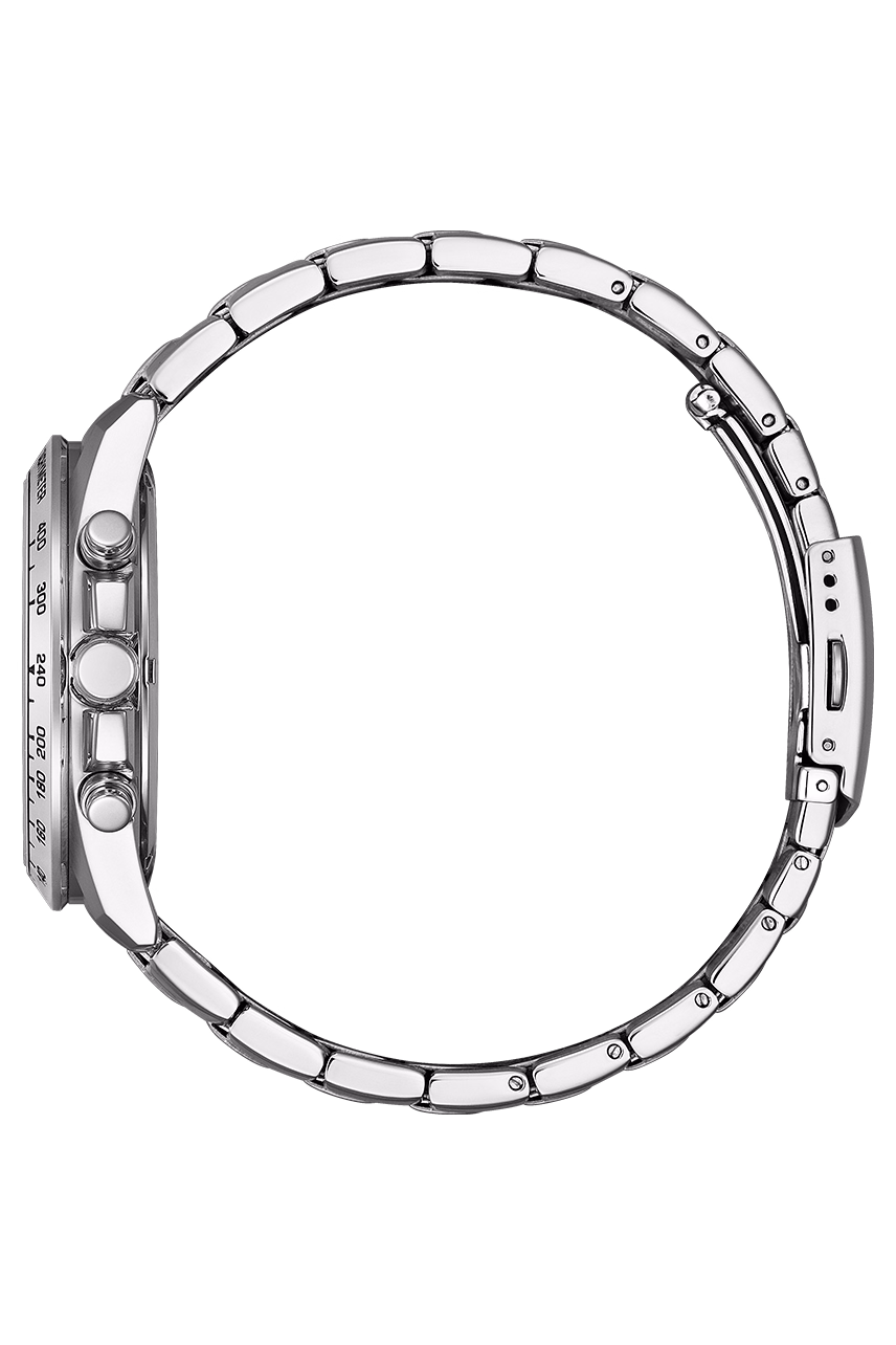 CITIZEN 星辰 Chronograph 冰藍色 經典三眼碼錶計時男錶 AN8230-59M