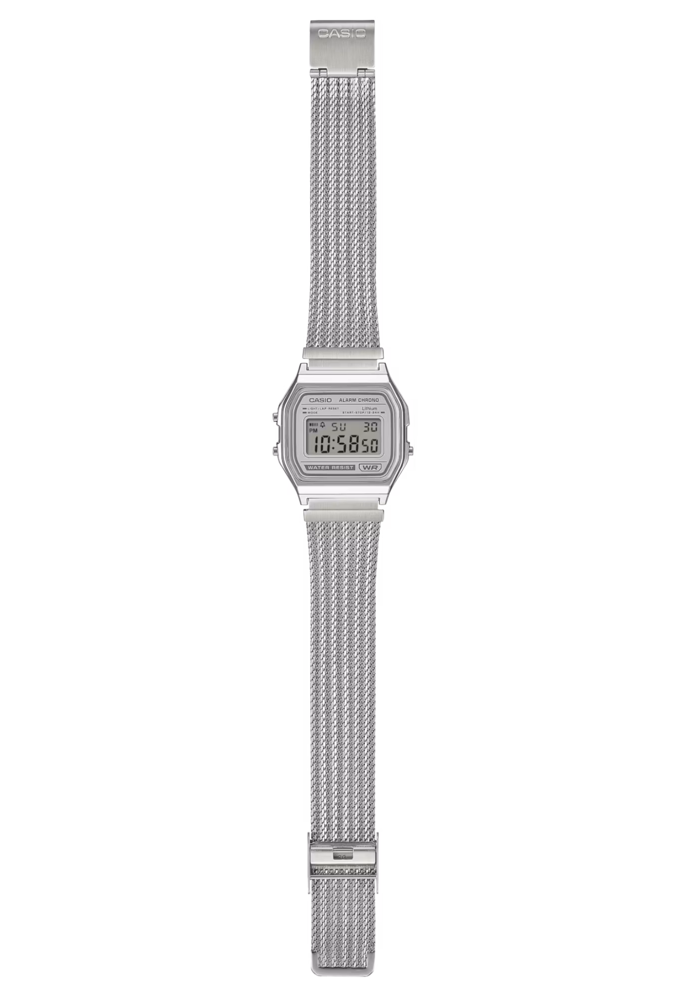 CASIO 卡西歐 A158WEM-7 白色 復古方形腕錶