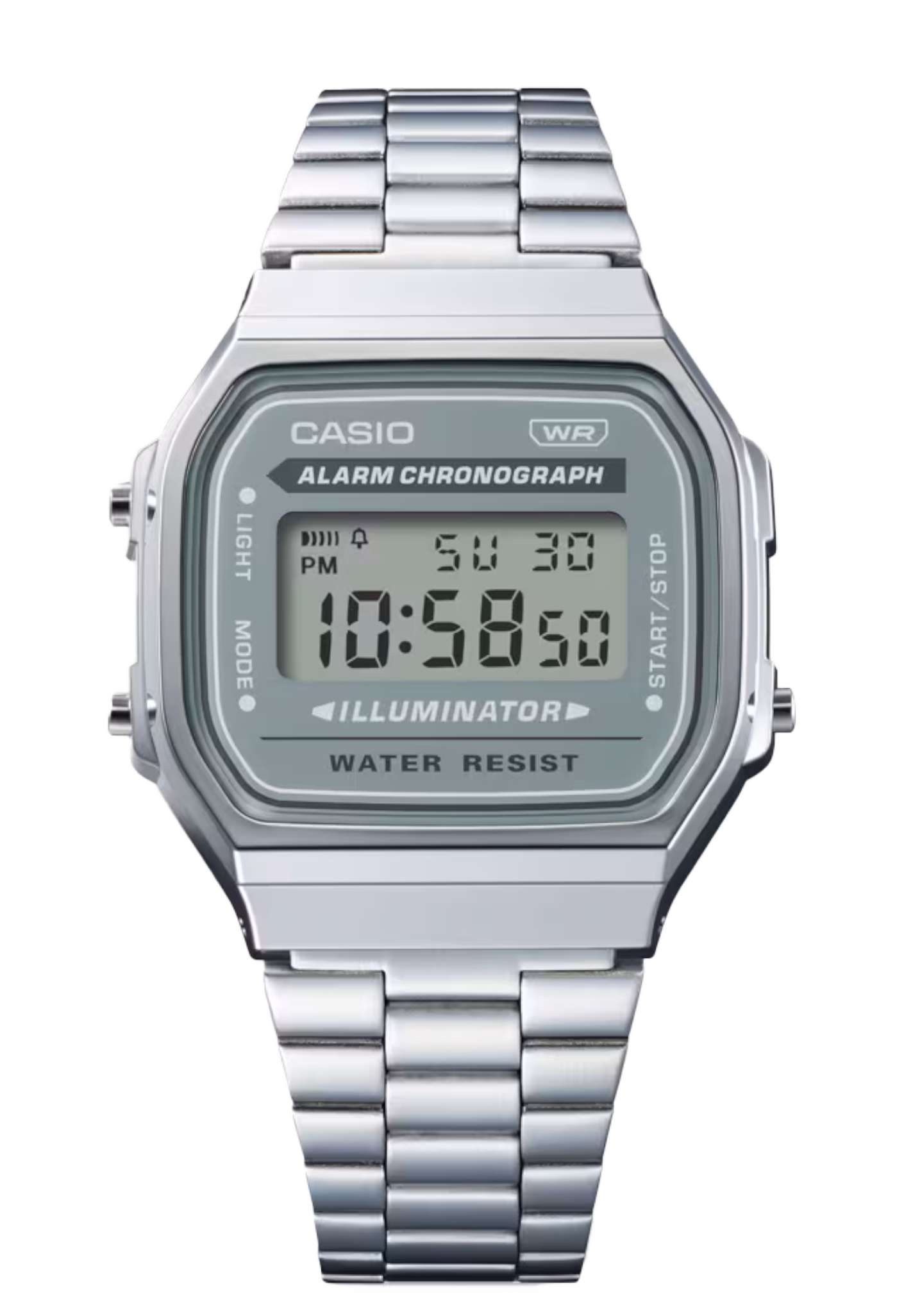 CASIO 卡西歐 A168WA-3AY 綠色  復古方形腕錶：圖片 2
