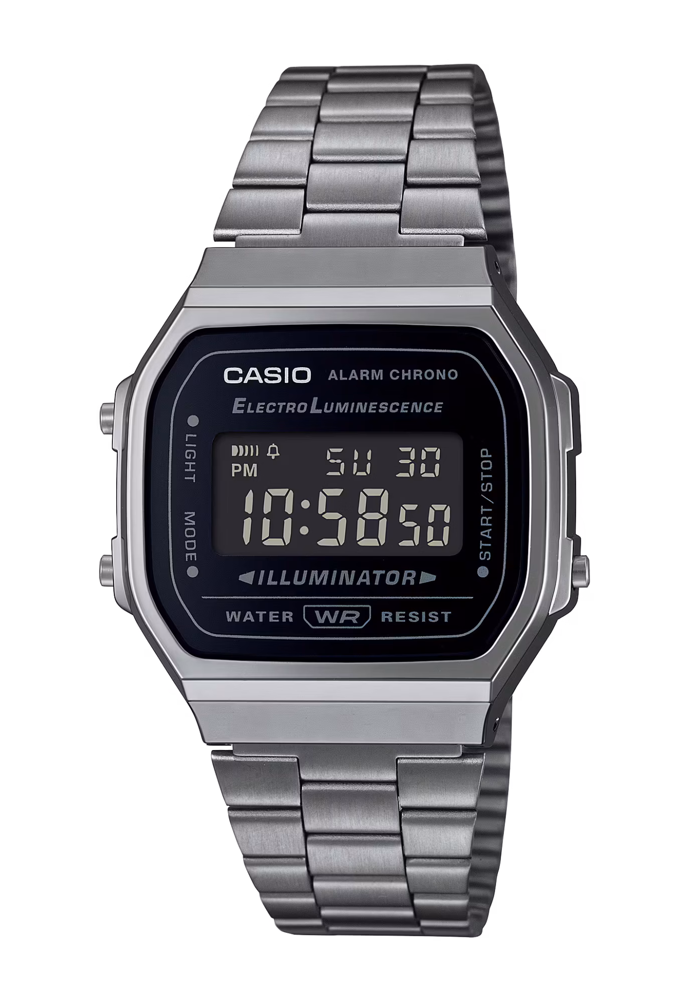CASIO 卡西歐 A168WGG-1B 深藍色  復古方形腕錶