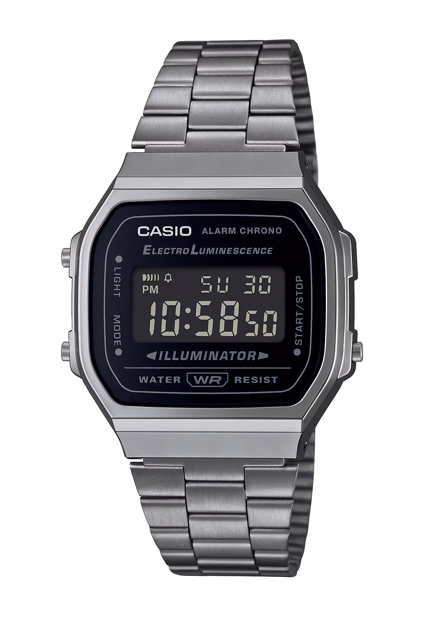 CASIO 卡西歐 A168WGG-1B 深藍色  復古方形腕錶：圖片 1