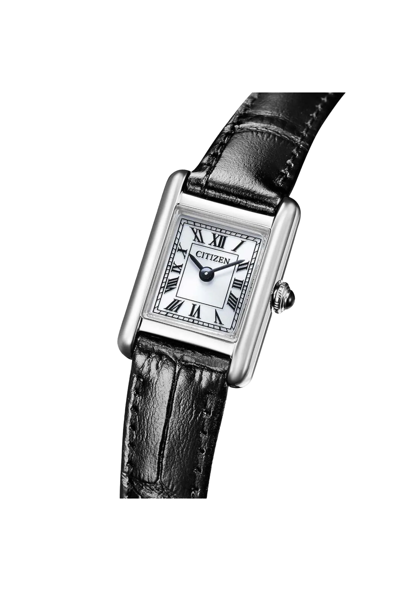 CITIZEN 星辰 LADY'S 方形復古 光動能女錶 EG2790-12A：圖片 4