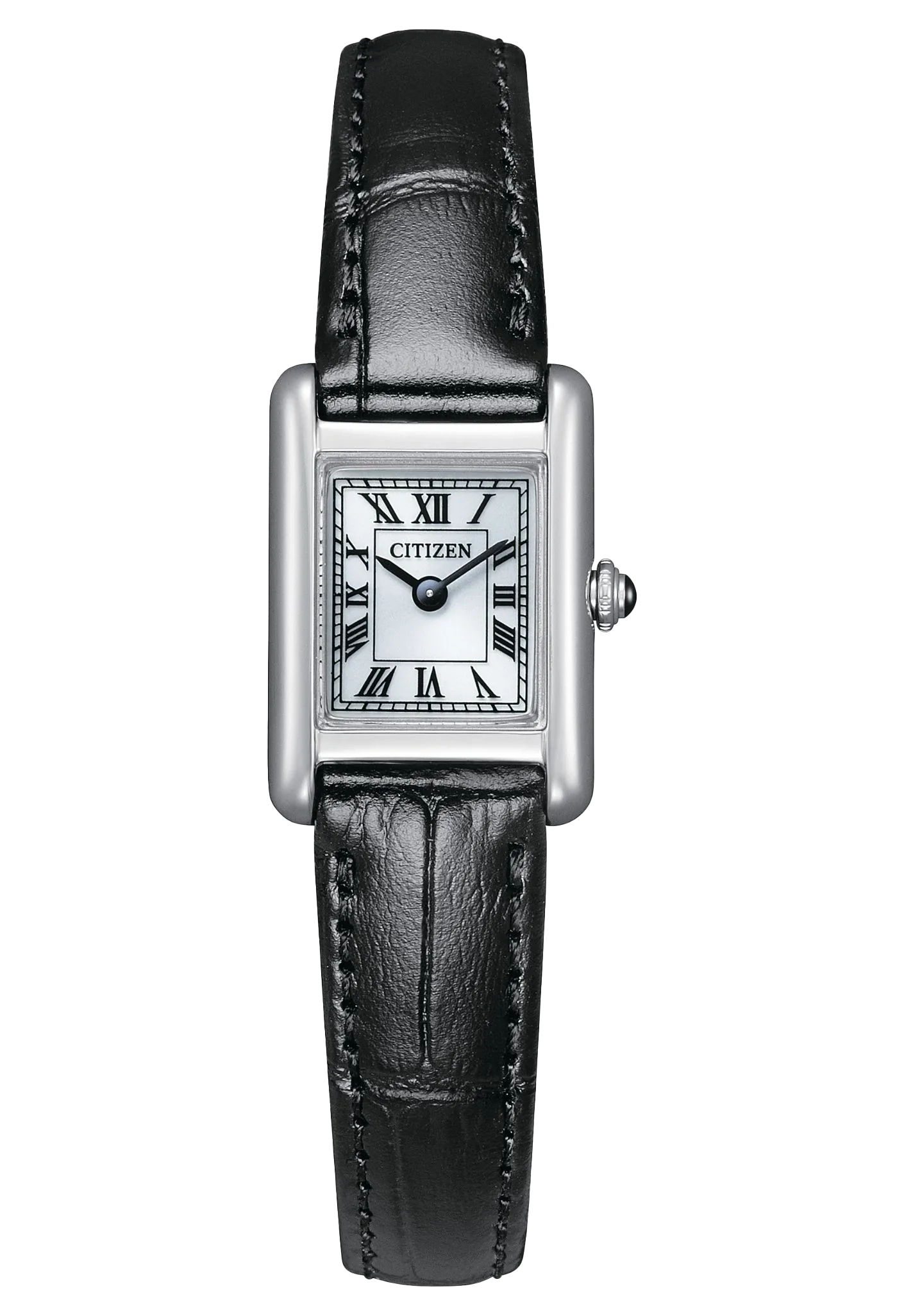 CITIZEN 星辰 LADY'S 方形復古 光動能女錶 EG2790-12A：圖片 1