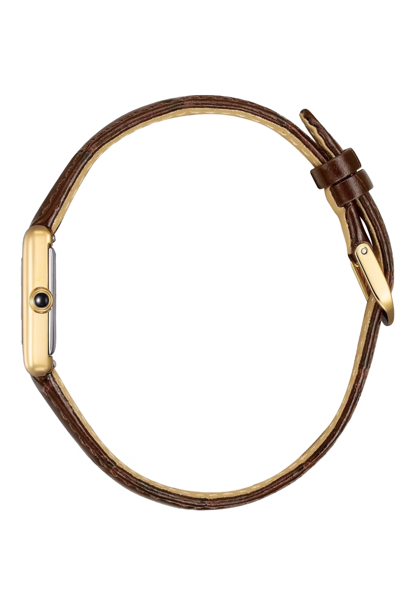CITIZEN 星辰 LADY'S 方形復古 光動能女錶 EG2797-13A