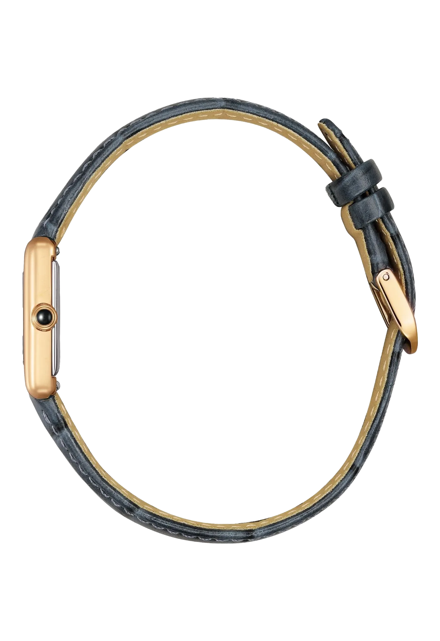 CITIZEN 星辰 LADY'S 方形復古 光動能女錶 EG2799-18W：圖片 3