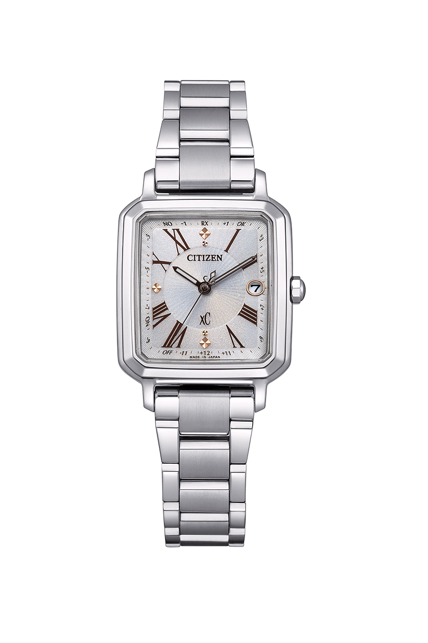 Citizen 星辰錶 XC 限量光動能電波女錶ES9500-51A