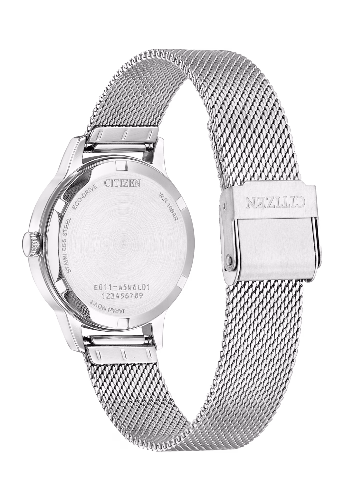 CITIZEN 星辰 LADY'S 優雅白面光動能女錶 EW2621-75A