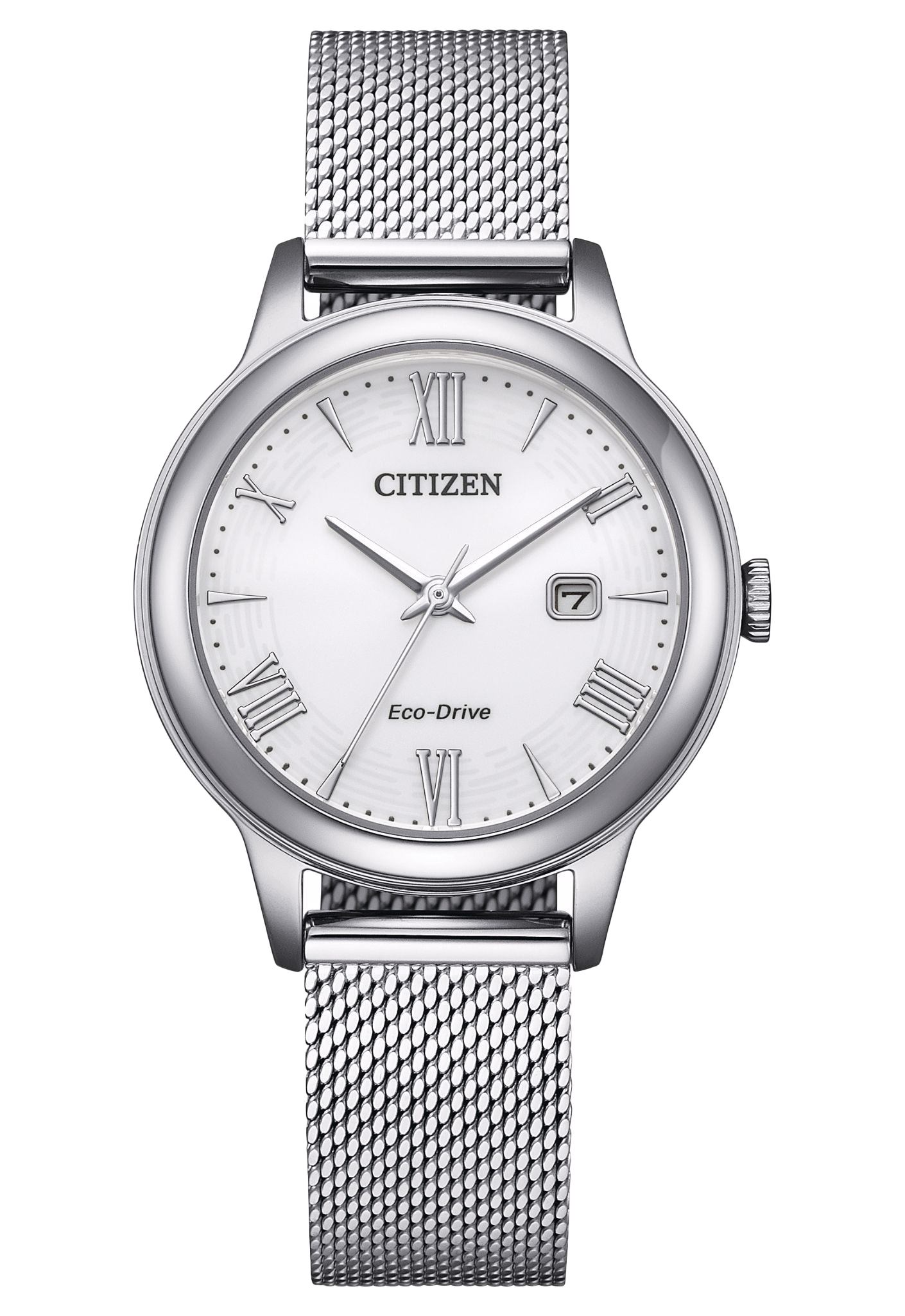 CITIZEN 星辰 LADY'S  優雅白面光動能女錶 EW2621-75A：圖片 1