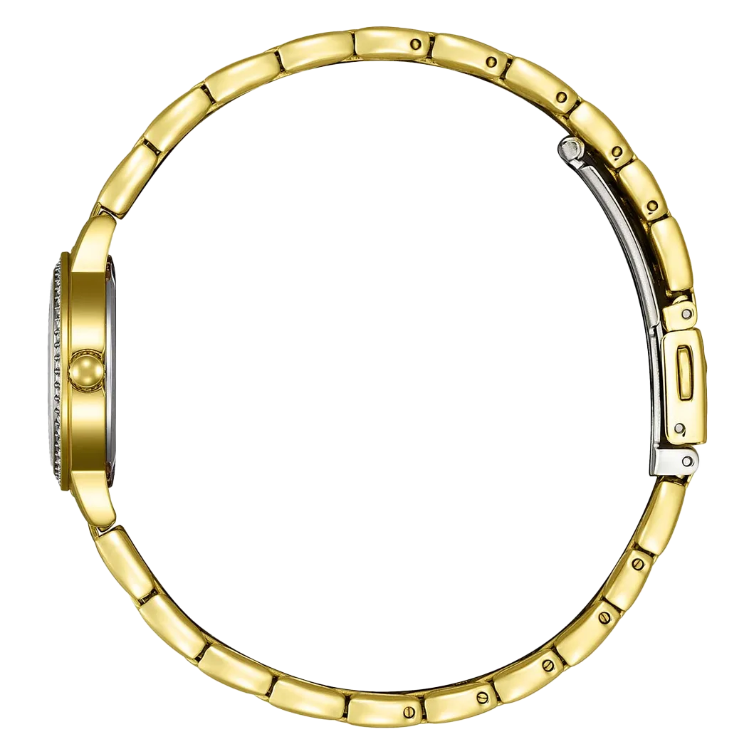CITIZEN 星辰 LADY'S 白蝶貝晶鑽錶 EZ7012-51D