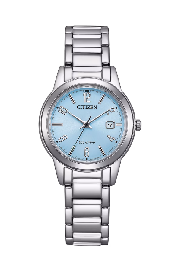 CITIZEN 星辰 LADY'S 優雅藍面光動能女錶 FE1241-71L