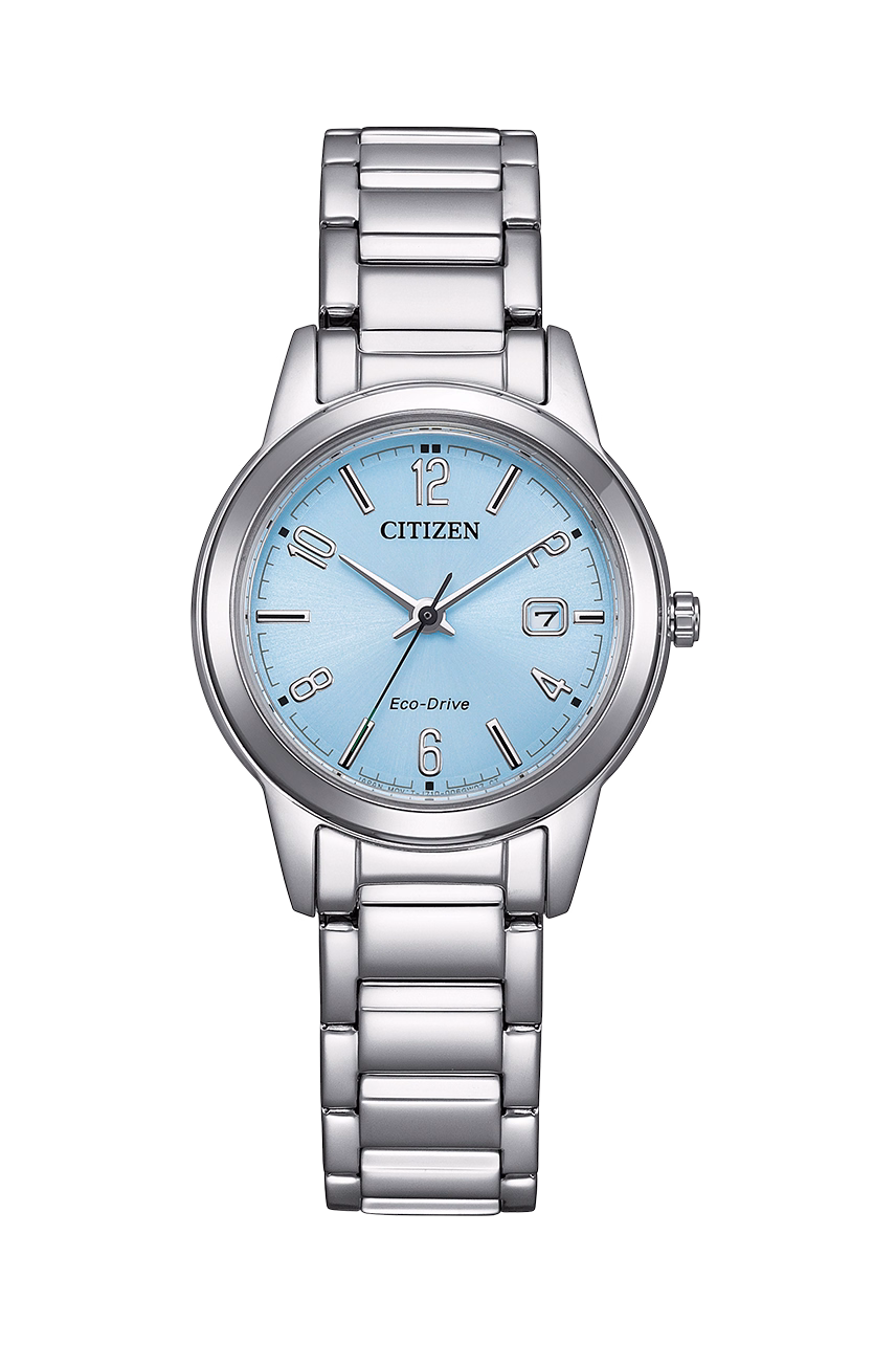 CITIZEN 星辰 LADY'S 優雅藍面光動能女錶 FE1241-71L