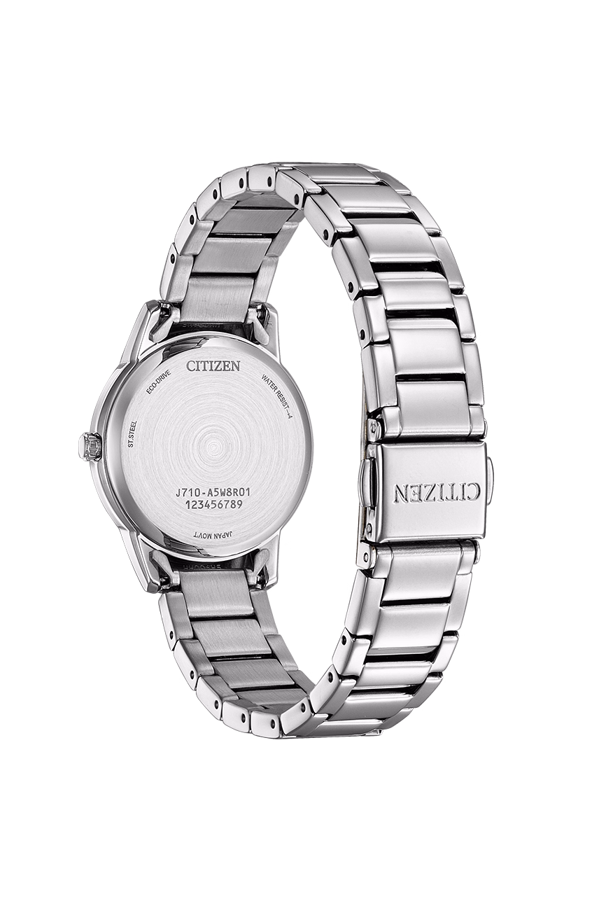 CITIZEN 星辰 LADY'S 優雅粉面光動能女錶 FE1241-71Z