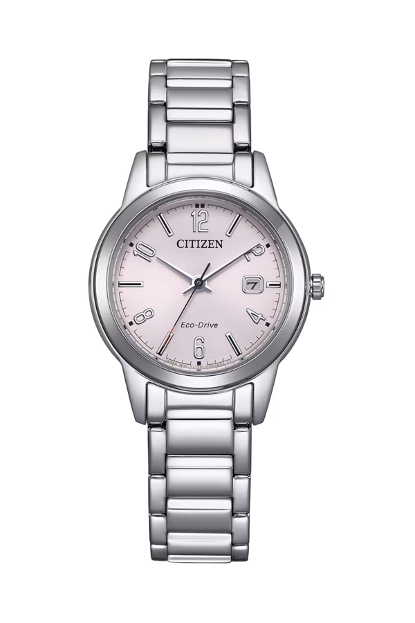 CITIZEN 星辰 LADY'S  優雅粉面光動能女錶 FE1241-71Z