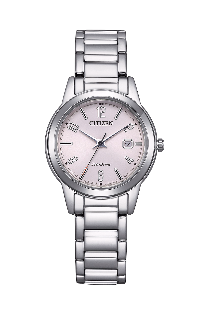 CITIZEN 星辰 LADY'S 優雅粉面光動能女錶 FE1241-71Z