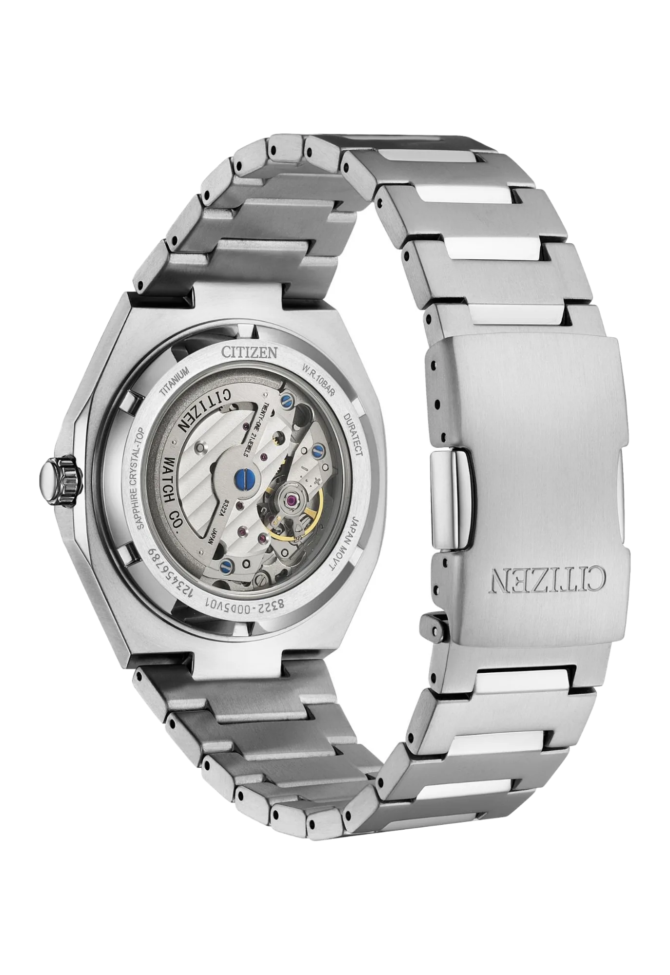 CITIZEN 星辰 Mechanical Zenshin 新鈦度系列 藍色 超級鈦機械錶 NK5020-58M