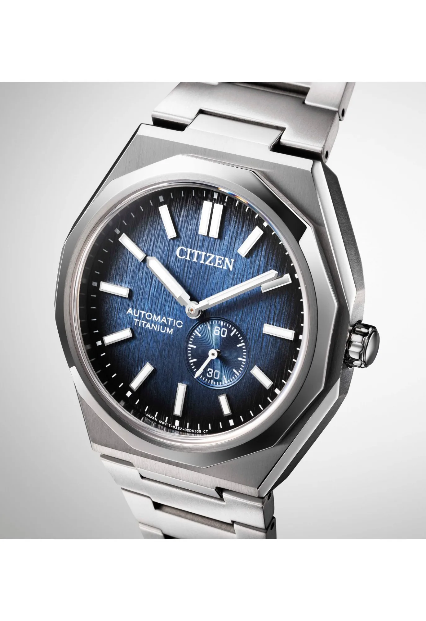 CITIZEN 星辰 Mechanical Zenshin 新鈦度系列 藍色 超級鈦機械錶 NK5020-58M