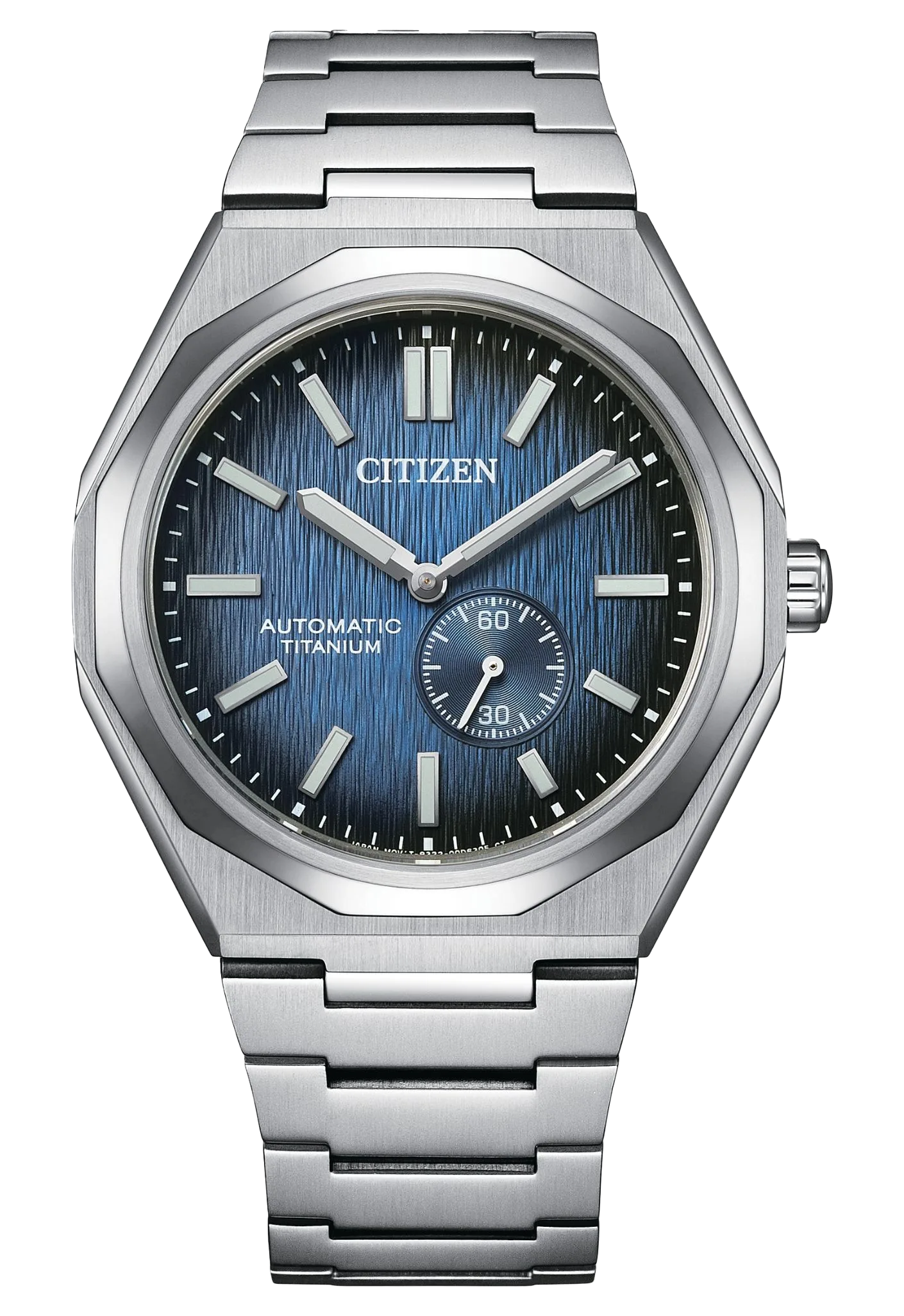 CITIZEN 星辰 Mechanical Zenshin 新鈦度系列 藍色 超級鈦機械錶 NK5020-58M：圖片 1