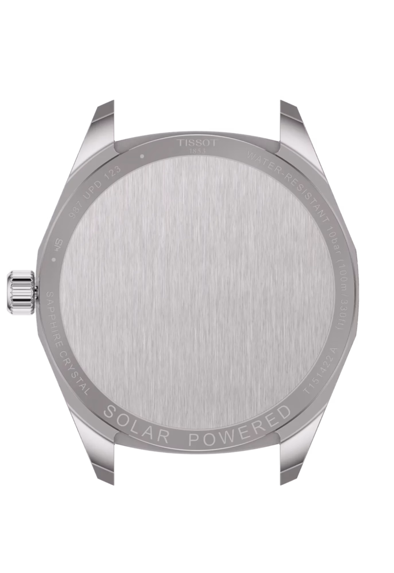 TISSOT 天梭 PRC 100 Solar Quartz 39mm 冰藍色 12邊形太陽能腕錶 T151.422.11.351.00