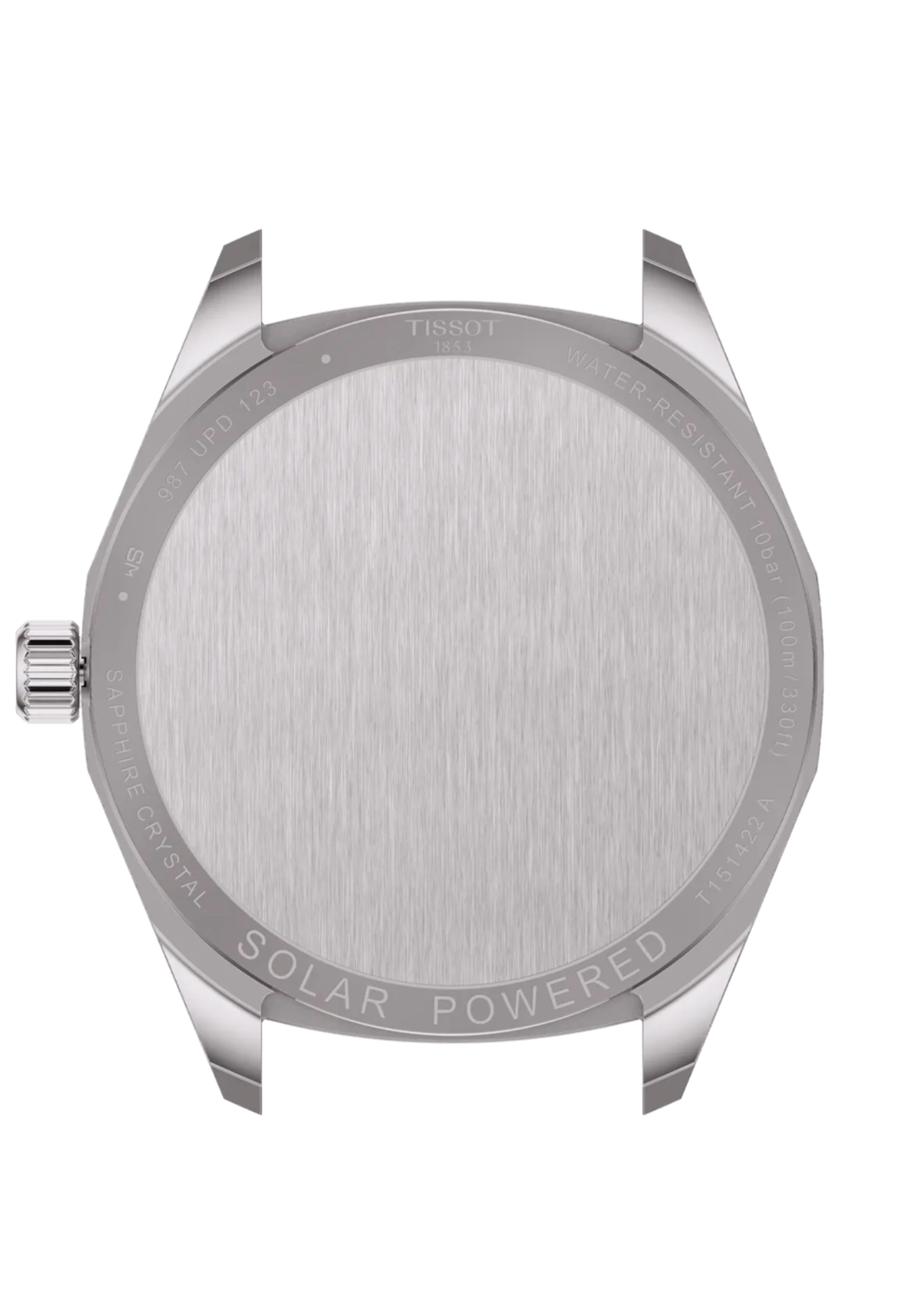 TISSOT 天梭 PRC 100 Solar Quartz 39mm 冰藍色 12邊形太陽能腕錶 T151.422.11.351.00：圖片 3