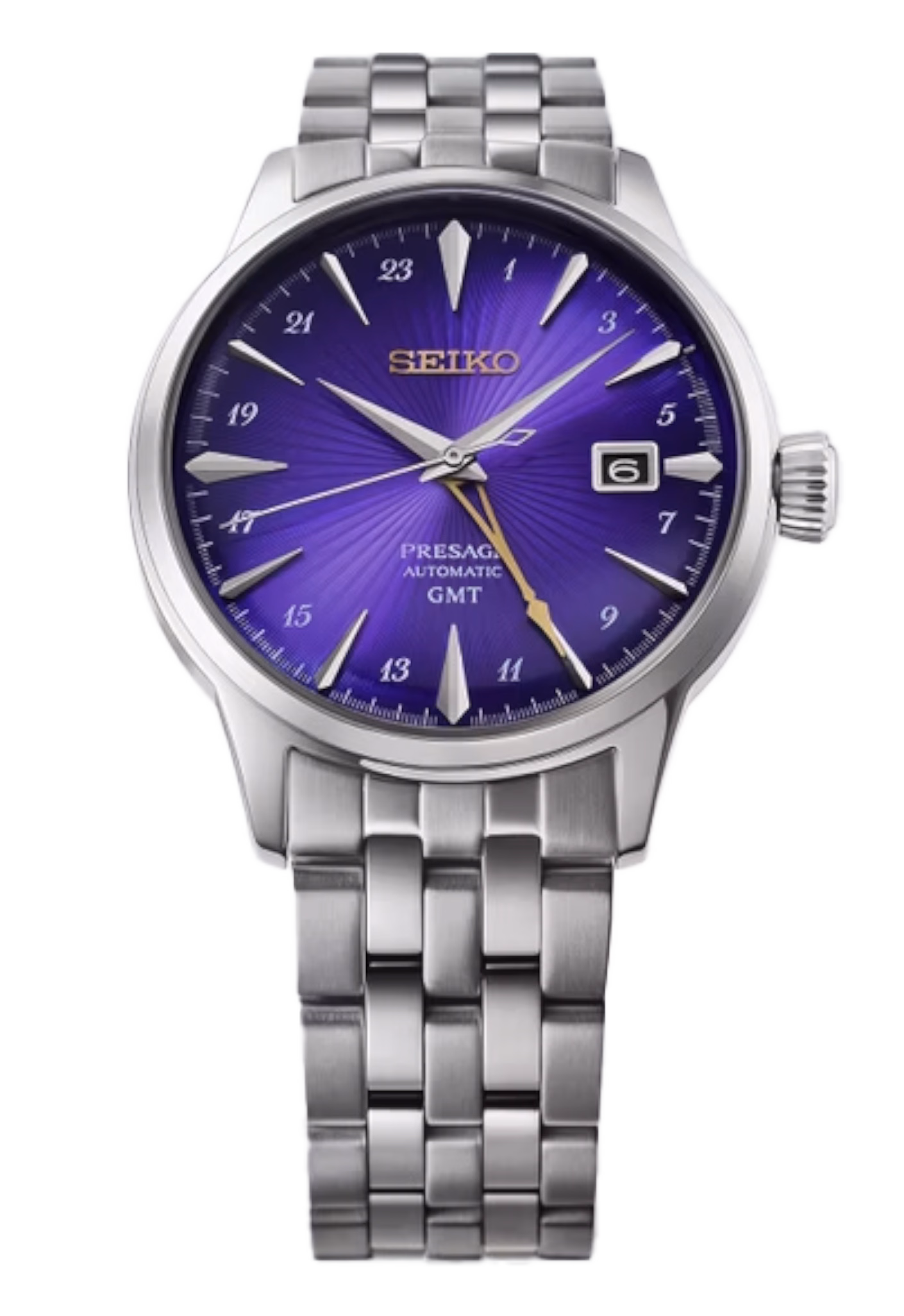 SEIKO 精工 Presage HCB006J1 145 週年紀念錶款 江戶紫光澤面盤 工藝限量機械錶 4R34-00J0P：圖片 2