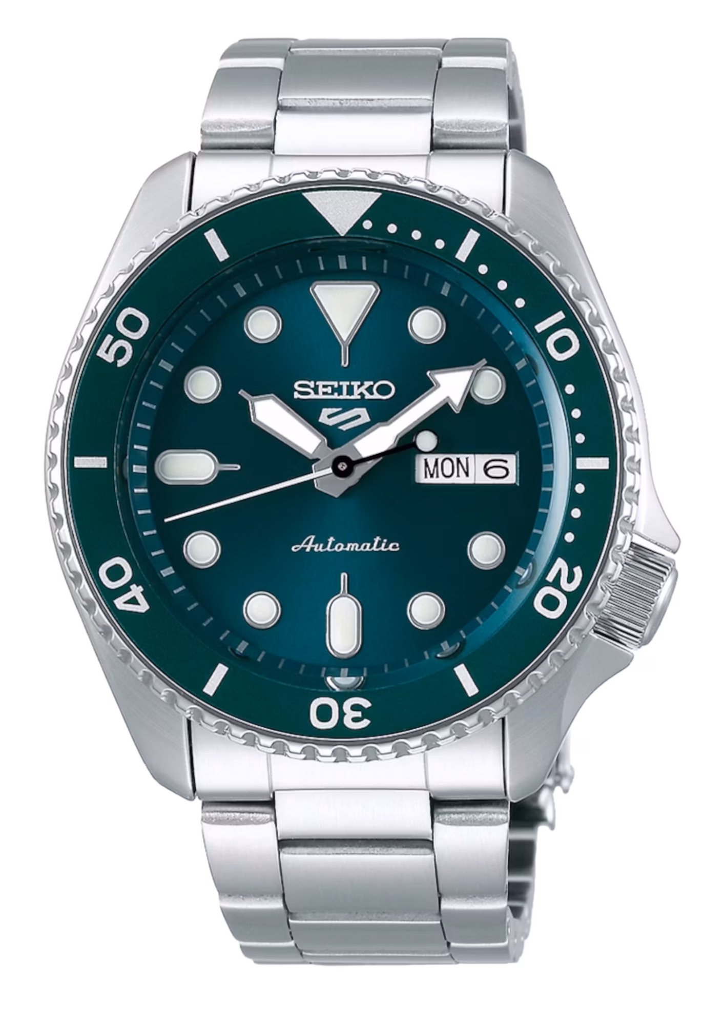 SEIKO 精工 5 Sports SRPD61K1 復古綠 經典機械腕錶 4R36-07G0M