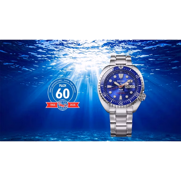 SEIKO 精工 PROSPEX PADI HBB002K1 60 週年 機械潛水錶 4R36-18P0B