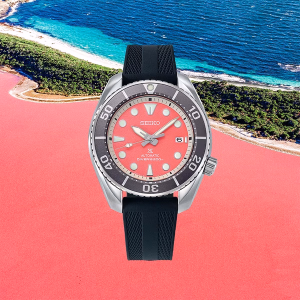 SEIKO 精工 PROSPEX SPB541J1 亞洲限量款 DIVER SCUBA 澳洲粉紅湖 機械潛水錶