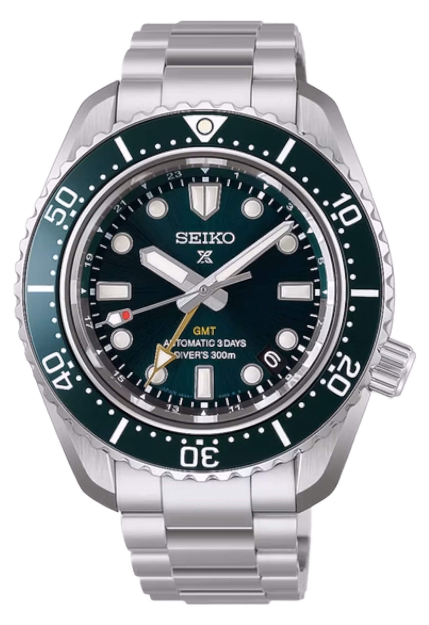 SEIKO 精工 PROSPEX HBC001J1 1968 Heritage Diver's GMT雙時區 綠色 6R54-00P0G：圖片 1