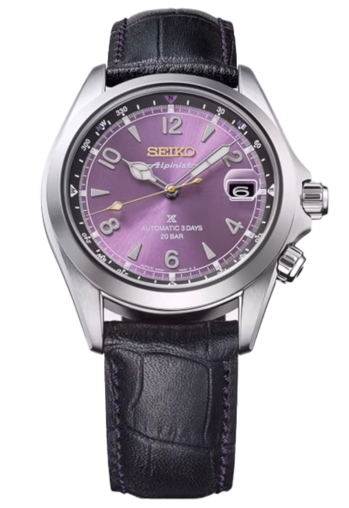 SEIKO 精工 Prospex HBC006J1 145 週年紀念錶款 江戶紫 三日鍊機械錶 6R55-00Y0P：圖片 2