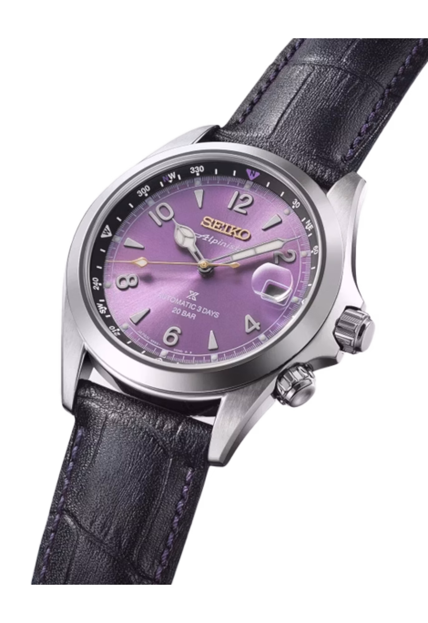 SEIKO 精工 Prospex HBC006J1 145 週年紀念錶款 江戶紫 三日鍊機械錶 6R55-00Y0P