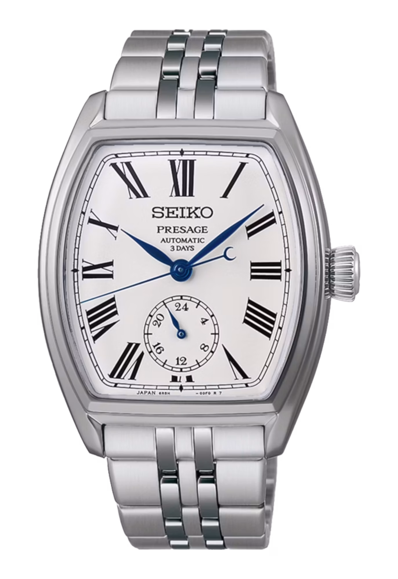 SEIKO 精工 Presage SPB537J1 珐瑯面盤 三日鍊工藝機械錶 6R5H-00F0S